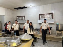 Dukung Dapur Sehat, Kanwil Ditjenpas Lampung Monitoring Rutan Bandar Lampung