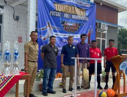 Sekretaris PSSI Mesuji, Heri Novianto Hadiri Pembukaan Turnamen Futsal Tingkat SMA/SMK se-Provinsi Lampung Di Kampus ITB