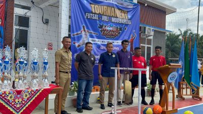 Sekretaris PSSI Mesuji, Heri Novianto Hadiri Pembukaan Turnamen Futsal Tingkat SMA/SMK se-Provinsi Lampung Di Kampus ITB