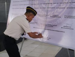 Menuju WBK dan WBBM, Lapas Narkotika Bandar Lampung Gelar Penandatanganan Komitmen Bersama