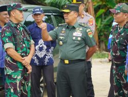 Kasdam XXI/Radin Inten Tinjau Lokasi Rencana Pembangunan Rindam XXI/ Radin Inten