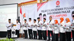 PKS Lampung Lantik Dewan Penasihat dan Dewan Pakar Wilayah