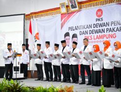 PKS Lampung Lantik Dewan Penasihat dan Dewan Pakar Wilayah