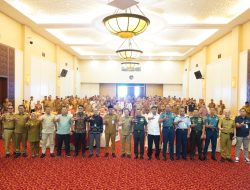 Sinergi Jaga Stok Pangan! Kasrem 043/Gatam Hadiri HLM TPID Lampung, Siap Kawal Harga Menjelang Ramadan