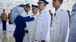 Bupati Nanda Indira Lantik Sembilan Kepala Desa Terpilih Hasil Pilkades Antar Waktu 