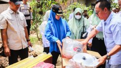 Bupati Pesawaran Tinjau Lokasi Terdampak Puting Beliung di Kecamatan Tegineneng