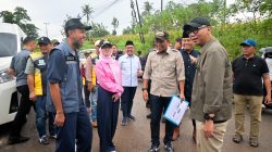 Dorong Peningkatan Infrastruktur Jalan, Bupati Pesawaran Dampingi Gubernur Tinjau Ruas Jalan Provinsi