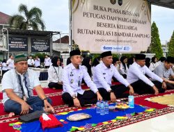 Hangatnya Silaturahmi Ramadhan, Rutan Kelas I Bandar Lampung Gelar Buka Bersama Warga Binaan dan Keluarga