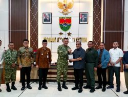Pangdam XXI/Radin Inten Sambut Kunker Reses Komisi I DPR RI Ke Kodam XXI/Radin Inten