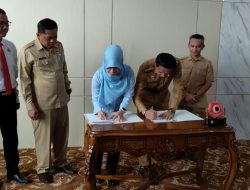 Pemda Kaur Jalin Kerja Sama Pendampinggan Hukum Bersama Kejari