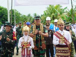 Pangdam XXI/Radin Inten Pimpin Upacara Penutupan TMMD KE-127 Kodim 0421/Lampung Selatan