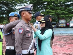 Bupati Nanda Indira Pimpin Apel Gelar Pasukan Operasi Ketupat Krakatau 2026