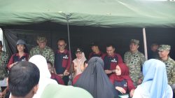 Danrem 043/Gatam Hadiri Pembukaan Bazar Ramadhan Kodam XXI/Radin Inten di Lapangan Saburai