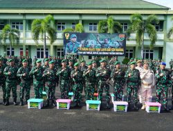 KODAM XXI/RADIN INTEN Gelar Upacara 17-AN Bulan Maret 2026