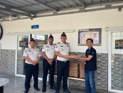 Rutan Kelas I Bandar Lampung Serahkan Hasil Produksi Telur Ayam ke Pihak Ketiga, Wujud Keberhasilan Program Pembinaan Kemandirian