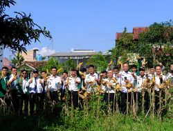 Wujudkan Ketahanan Pangan, Lapas Narkotika Bandar Lampung Panen Raya Jagung