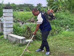 Gotong Royong Bersih Lingkungan,Rutan Kelas I Bandar Lampung Hidupkan Semangat Hari Bakti Pemasyarakatan ke-62