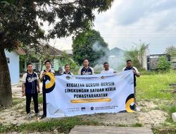 Peduli Lingkungan Sekitar, Rutan Kelas I Bandar Lampung Laksanakan Aksi Bersih di Luar Rutan