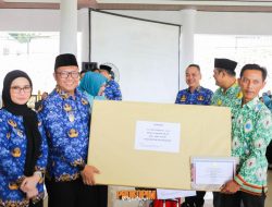 Perkuat Sinergi dan Bahas Isu Strategis, Pemkab Pesawaran Gelar Rakor dan Halal Bihalal Kepala Desa