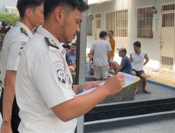 Wujudkan Lingkungan Bersih dan Sehat, Rutan Kelas I Bandar Lampung Gelar Penilaian Kebersihan Blok