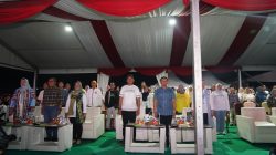 Danrem 043/Gatam Hadiri Closing Ceremony Festival UMKM dan Pasar 1001 Malam HUT Ke-27 Lampung Timur