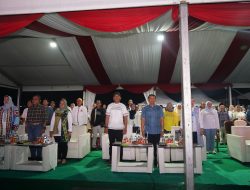 Danrem 043/Gatam Hadiri Closing Ceremony Festival UMKM dan Pasar 1001 Malam HUT Ke-27 Lampung Timur