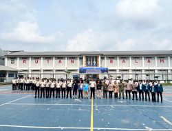 Khidmat dan Penuh Komitmen, Rutan Bandar Lampung Gelar Ikrar Pemasyarakatan Bersih dari HP Ilegal, Narkoba dan Penipuan