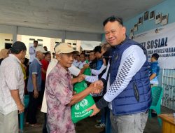 Peduli Sesama dalam Rangka Hari Bakti Pemasyarakatan Ke-62, Rutan Kelas I Bandar Lampung Ikuti Kegiatan Bakti Sosial di Kalianda