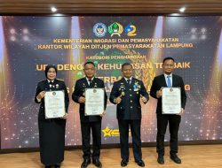 Tasyakuran HBP Ke-62, Lapas Narkotika Bandar Lampung Catatkan Empat Prestasi Membanggakan