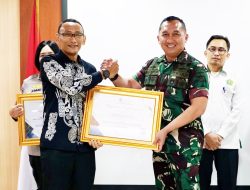 KODAM XXI/RI Meraih Dua Penghargaan Dari Kanwil DJPB Provinsi Lampung