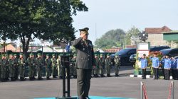 Kasrem 043/Gatam Hadiri Upacara Hari Lahir Pancasila 2026 di Lampung, Tegaskan Pancasila sebagai Fondasi Perdamaian Dunia