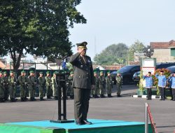 Kasrem 043/Gatam Hadiri Upacara Hari Lahir Pancasila 2026 di Lampung, Tegaskan Pancasila sebagai Fondasi Perdamaian Dunia