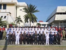 Kasrem 043/Gatam Hadiri Upacara Hari Lahir Pancasila 2026 di Lampung, Tegaskan Pancasila sebagai Fondasi Perdamaian Dunia