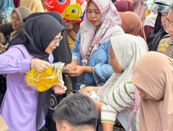 Momen HUT Pemkab Pesawaran Hadirkan Pasar Murah dan Beragam Layanan Terpadu Di Tegineneng