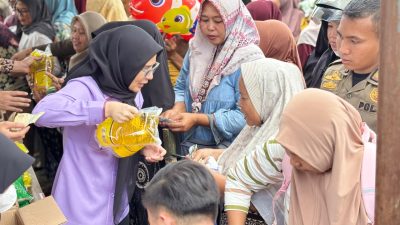 Momen HUT Pemkab Pesawaran Hadirkan Pasar Murah dan Beragam Layanan Terpadu Di Tegineneng
