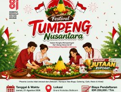 Swiss-Belhotel Lampung Gelar Festival Tumpeng Nusantara untuk Semarakkan HUT Ke-81 Kemerdekaan Republik Indonesia