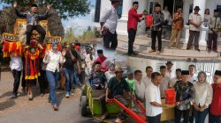 Warga Antusias Iringi Hendarwan Mendaftar Pilkati Pulung Kencana