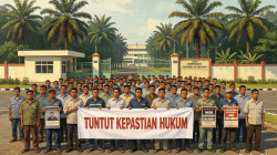 Ribuan Karyawan PT BSA Akan Gelar Aksi, Tuntut Kepastian Hukum Pelaku Pembakaran