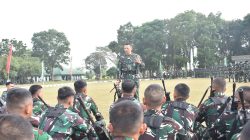 Danrem 043/Gatam Motivasi Kontingen Balakrem dan Yonif 143/TWEJ pada Pembukaan Lomba Binsat Kodam XXI/Radin Inten