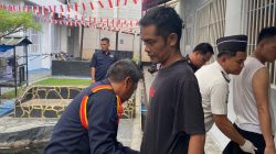 Razia Insidentil dan Tes Urine di Blok Krakatau, Rutan Bandar Lampung Perkuat Komitmen Wujudkan Pemasyarakatan Bersih dari HALINAR