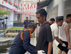Razia Insidentil dan Tes Urine di Blok Krakatau, Rutan Bandar Lampung Perkuat Komitmen Wujudkan Pemasyarakatan Bersih dari HALINAR