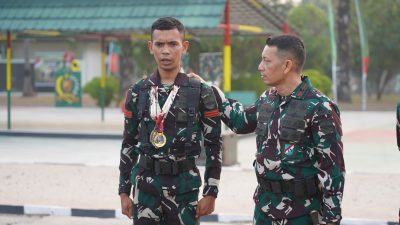 Danrem 043/Gatam Hadiri Penutupan Lomba Binsat HUT Ke-1 Kodam XXI/Radin Inten Tahun 2026