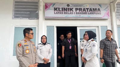 Perkuat Sinergi dan Tinjau Sarana Pembinaan, Kepala Lembaga Pemasyarakatan Kelas 1 Bandar Lampung Terima Kunjungan Audiensi Kapolresta Bandar Lampung