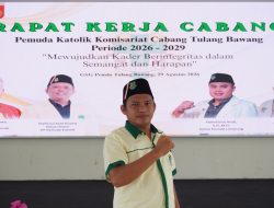 Pemuda Katolik Tulang Bawang Komitmen Jadi Kader Militan dan Mitra Strategis Pemda