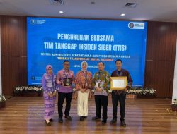 Ikuti Pengukuhan TTIS Bersama, Tubaba Siap Dukung Keamanan Siber Pemerintah