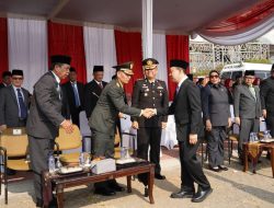 Semangat Pancasila Bergema di Lampung, Danrem Hadiri Upacara Provinsi, Kasrem Jadi Irup di Makorem