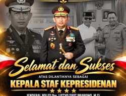 PUJAKESUMA Lampung Ucapkan Selamat Atas Pelantikan Listyo Sigit Prabowo Sebagai Kepala Staf Kepresidenan