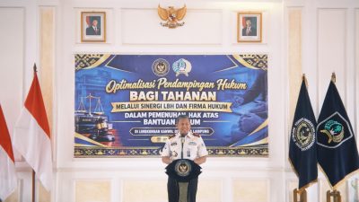 Optimalisasi Pendampingan Hukum bagi Tahanan, Kanwil Ditjenpas Lampung Perkuat Sinergi LBH dan Firma Hukum